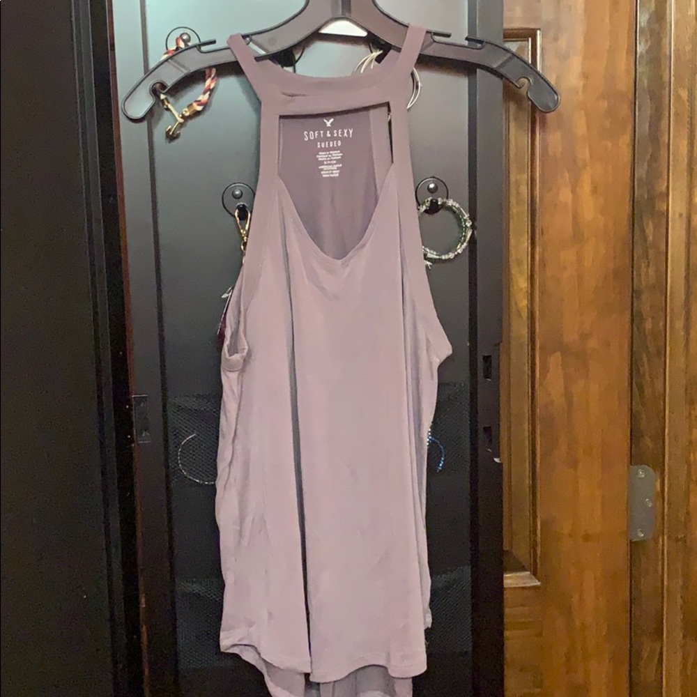 light purple american eagle tank